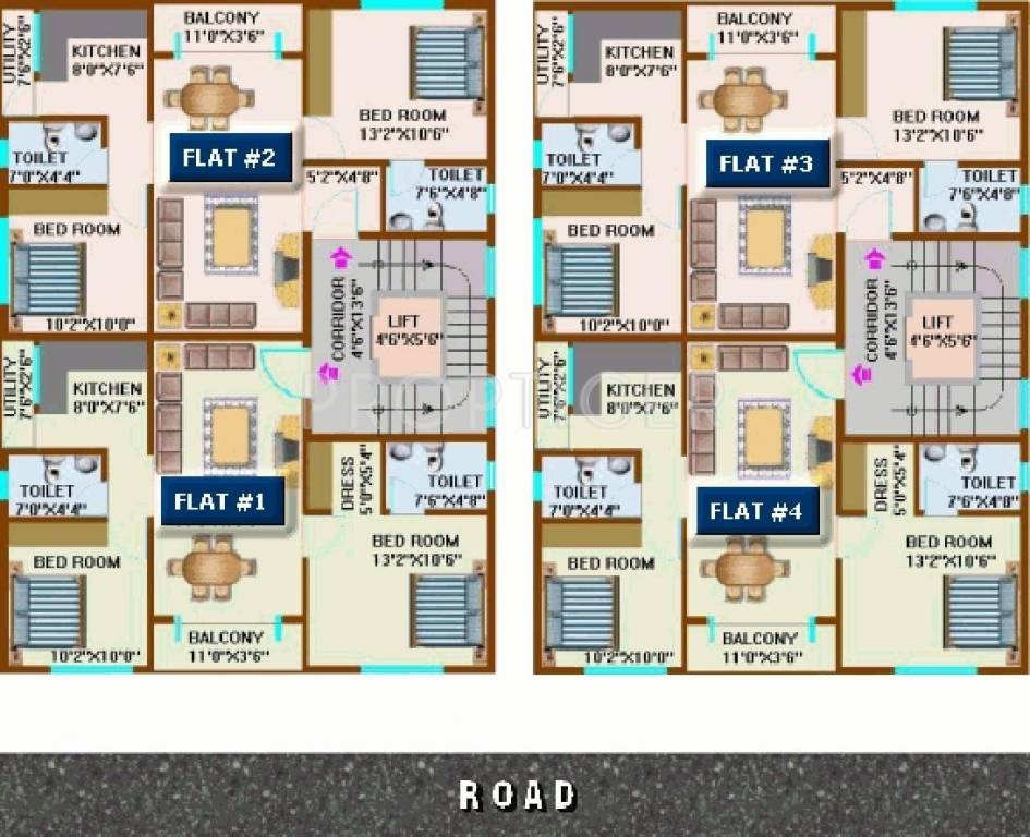 Images for Cluster Plan of CMRS Periwinkle Residency