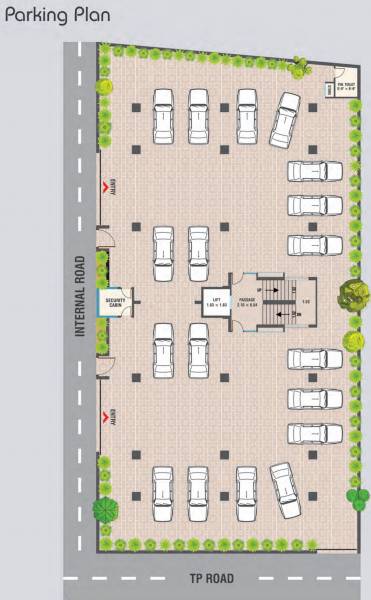 Antriksh Aura Ground Cluster Plan antriksh-aura Antriksh Aura Ground Cluster Plan
