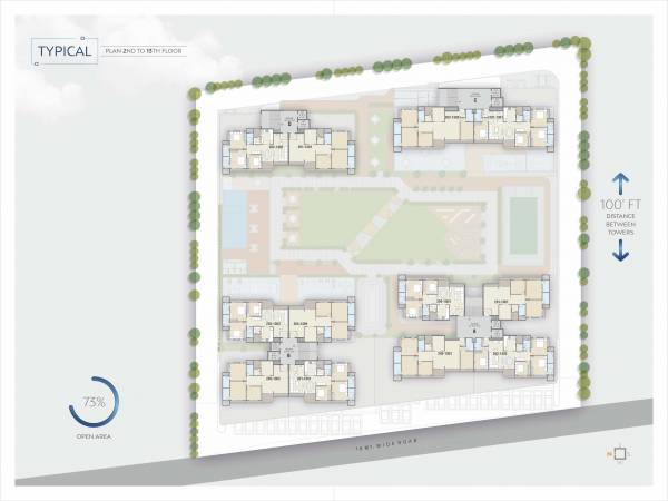  the-skygaze Block C Cluster Plan