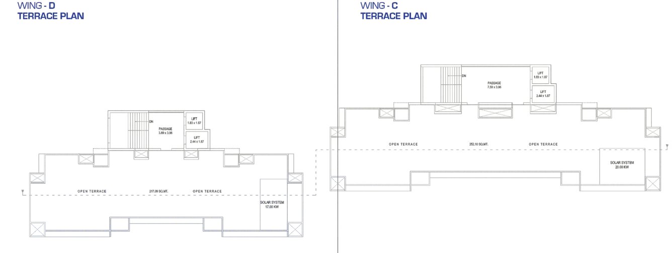  the skygaze Block C Cluster Plan for Terrace Floor