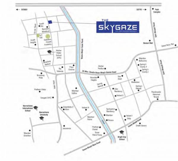  the-skygaze Location Plan