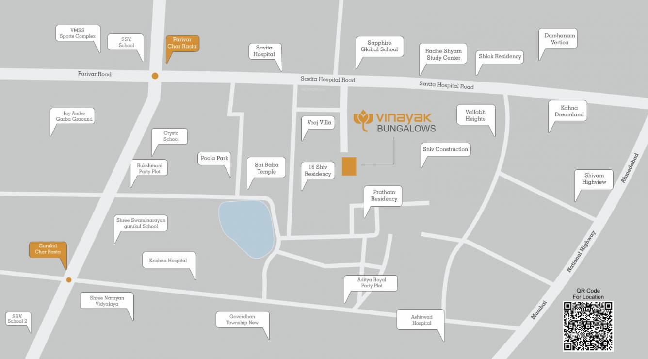  bungalows Location Plan