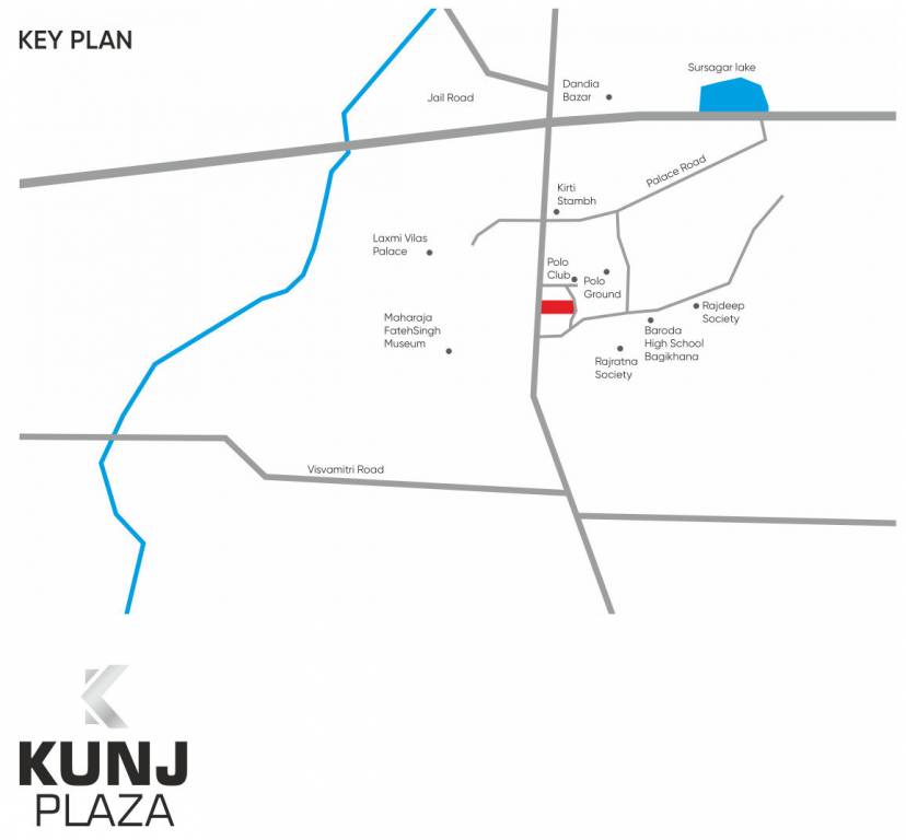  kunj plaza phase 2 Location Plan