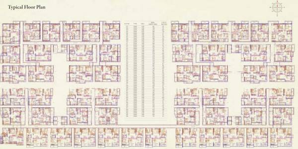  krishnaa-divine Aryan Krishnaa Divine Typical Cluster Plan