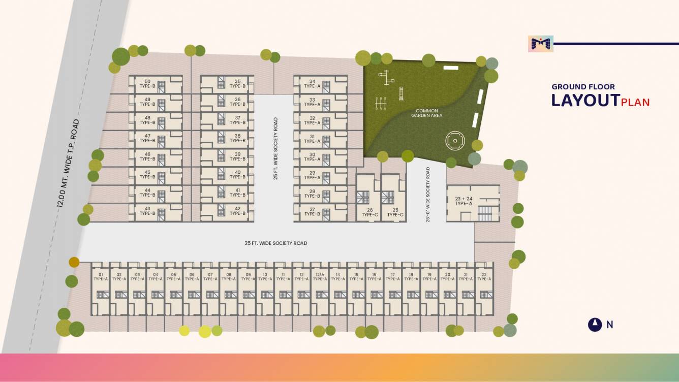  gayatri homes Layout Plan