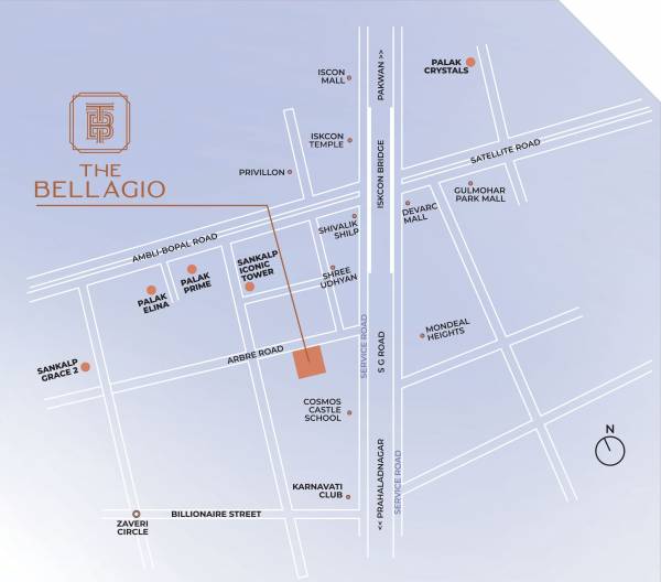  the-bellagio Location Plan