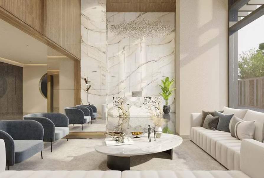  the bellagio Living Area