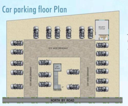  shivagiri-paradise Shivagiri Paradise Stilt Floor Cluster Plan