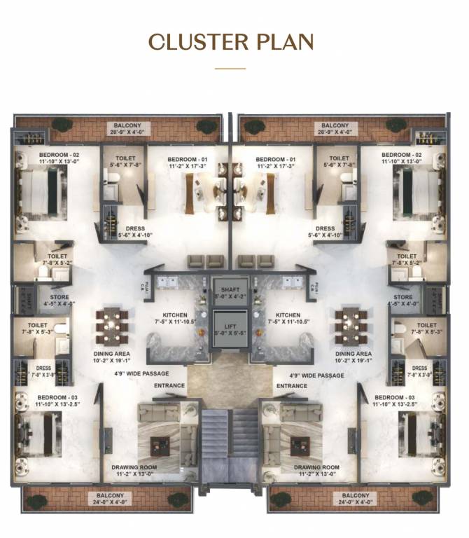  willasa Cluster Plan