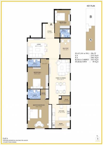  sahana Lancor Sahana Cluster Plan