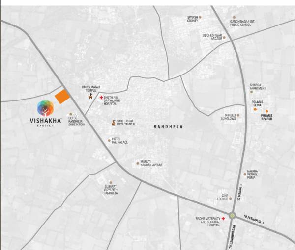  vishakha-exotica Location Plan