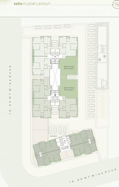  silvernest A To C Cluster Plan For 14th Floor