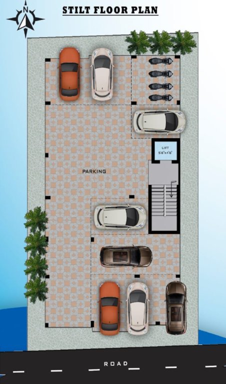  c k paradise C K Paradise Ground Cluster Plan