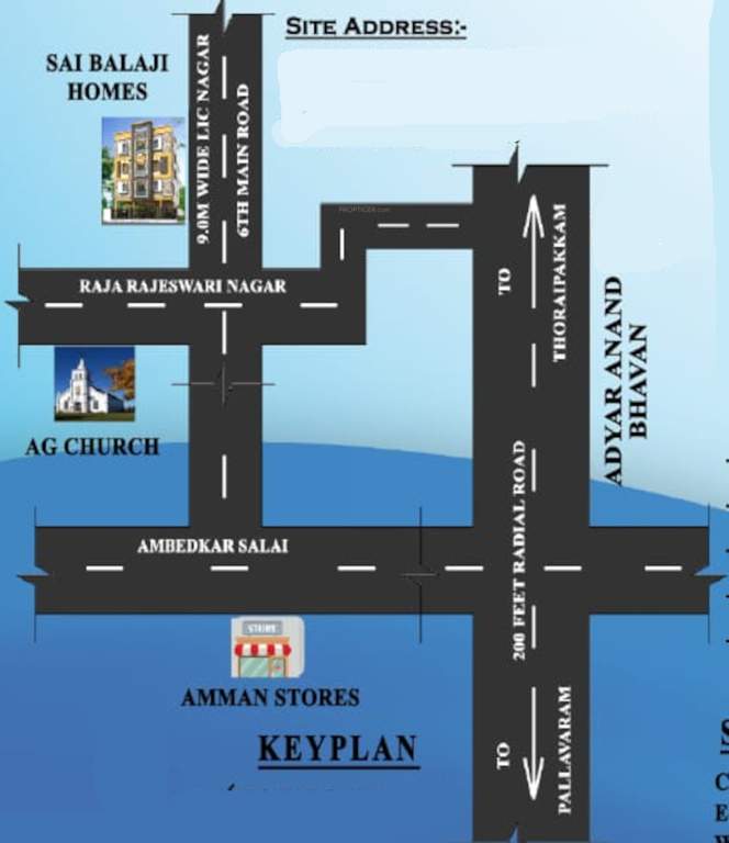  c k paradise Location Plan