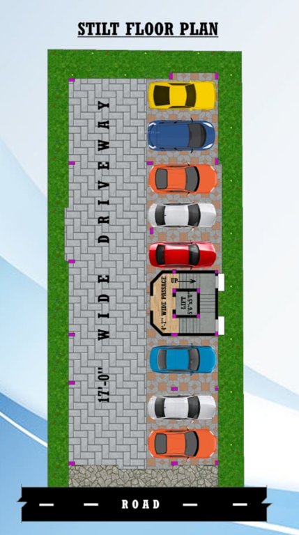  balaji paradise Balaji Paradise Cluster Plan For Ground Floor