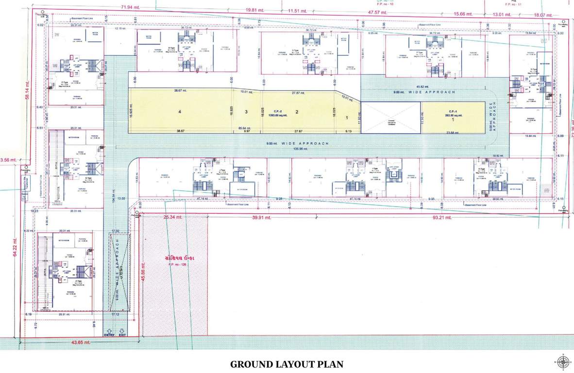 kronis A To J Ground Cluster Plan