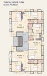 Keshav Aura Cluster Plan from 1st to 7th Floor aura Keshav Aura Cluster Plan from 1st to 7th Floor