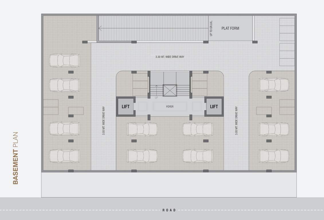  greens Happy Greens Basement Cluster Plan