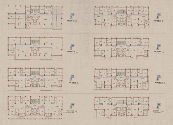  the-palladium-towers Block B Cluster Plan for Floor Plan
