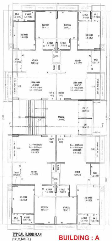 victoria crown A Typical Cluster Plan