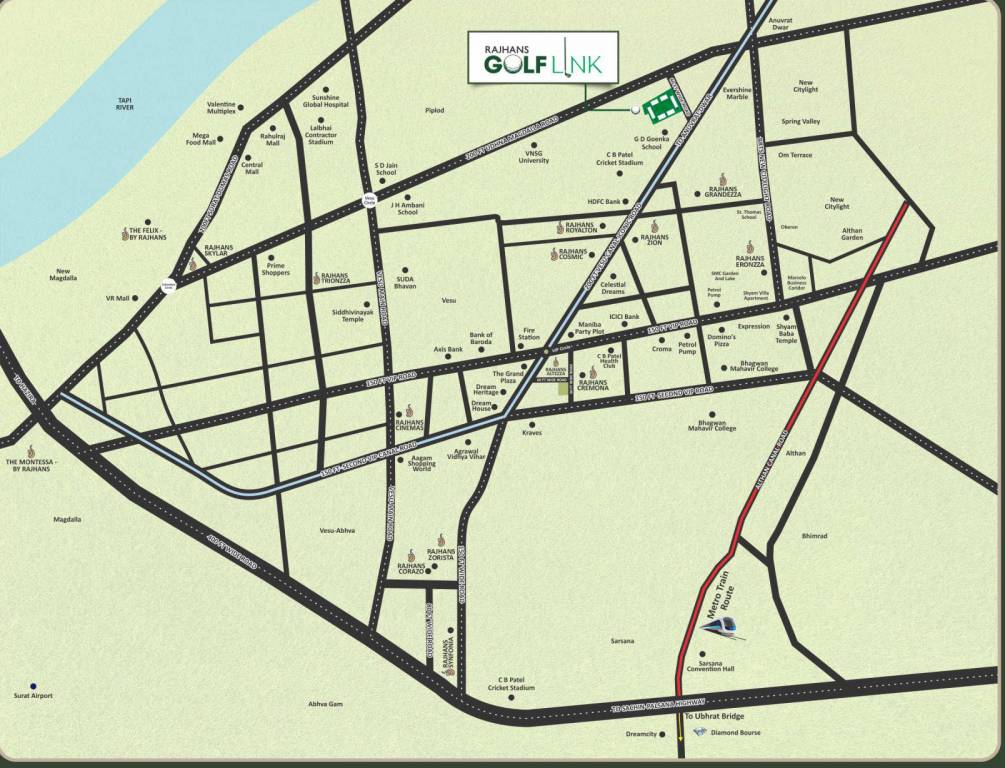 golf link Location Plan