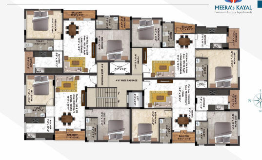  kayal Meera's Kayal Cluster Plan