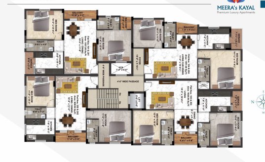  kayal Meera's Kayal Cluster Plan