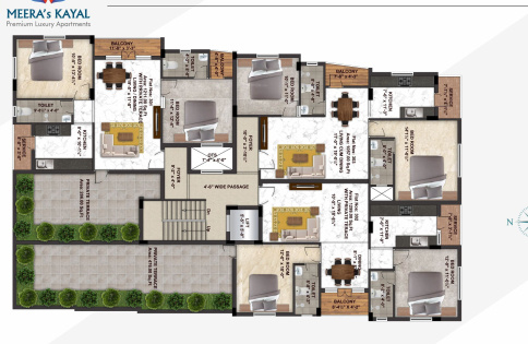  kayal Meera's Kayal Cluster Plan