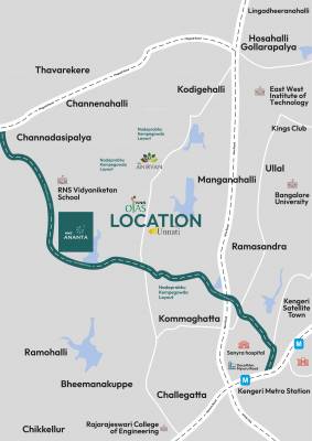  ananta Location Plan