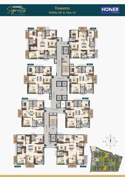  signatis Block D Cluster Plan