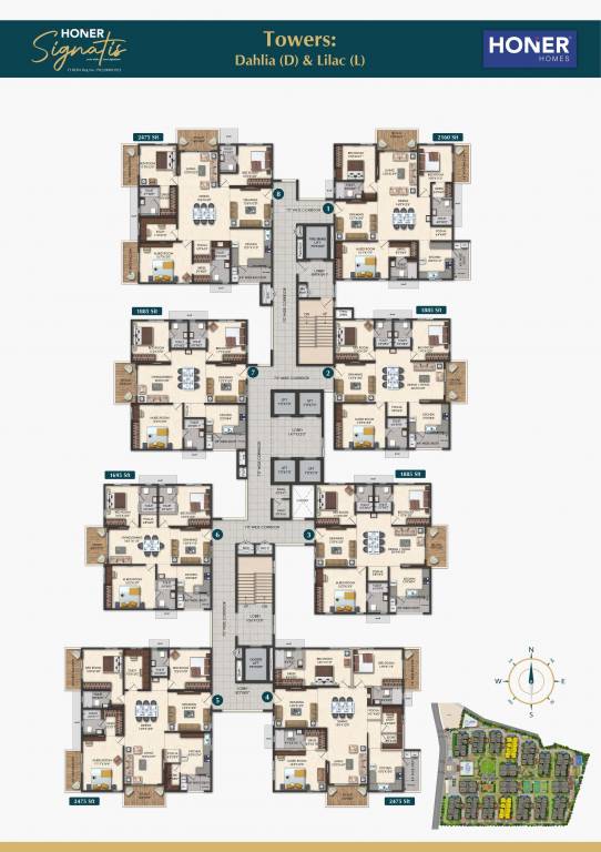  signatis Block D Cluster Plan