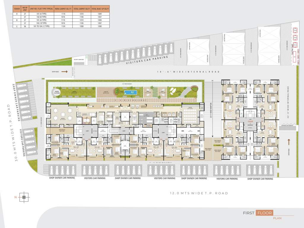  axora Block A Cluster Plan