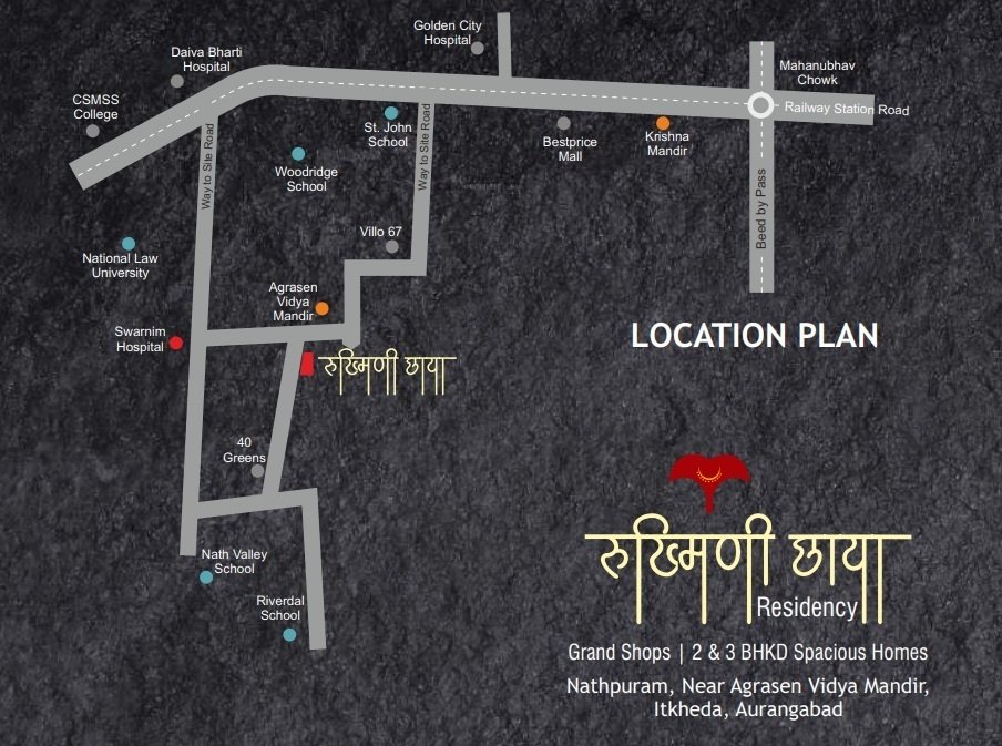  rukhmini chhaya residency Location Plan