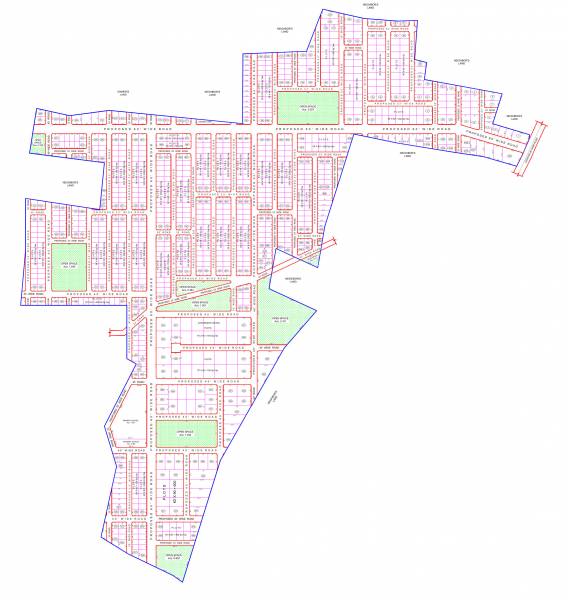  dharani-hills Layout Plan