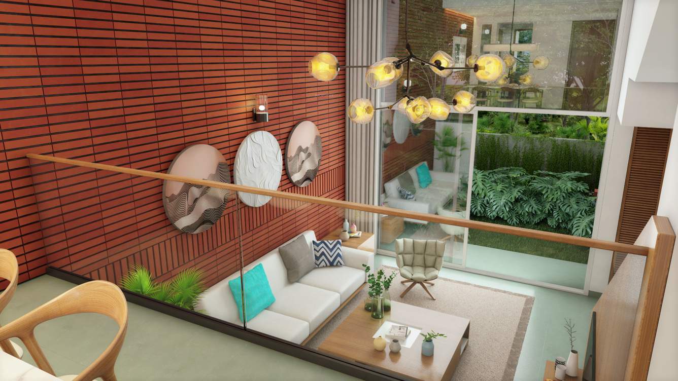  saffron skies Living Area