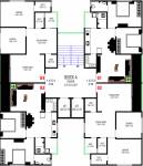 Block A And B Cluster Plan From 2nd To 7th Floor sky Block A And B Cluster Plan From 2nd To 7th Floor
