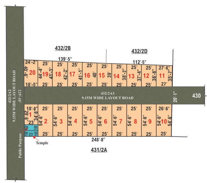  indraprastha residency Master Plan