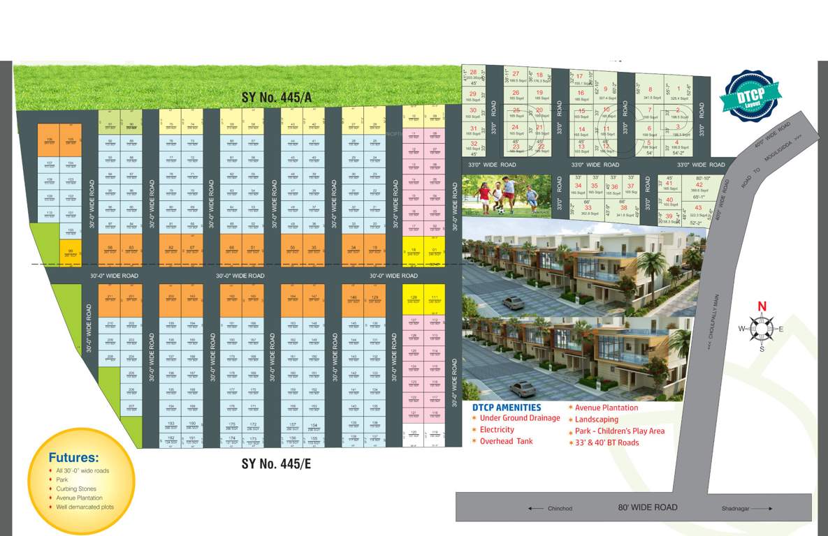  brindavanam  Layout Plan
