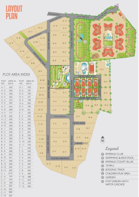  coconut grove Layout Plan