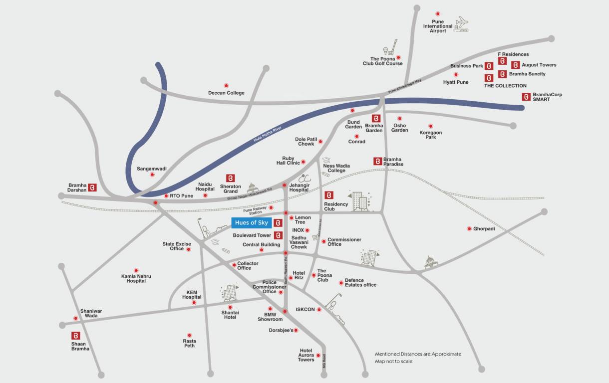  hues of sky Location Plan