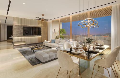  hues-of-sky Dining Area