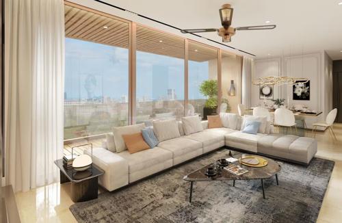  hues-of-sky Living Area