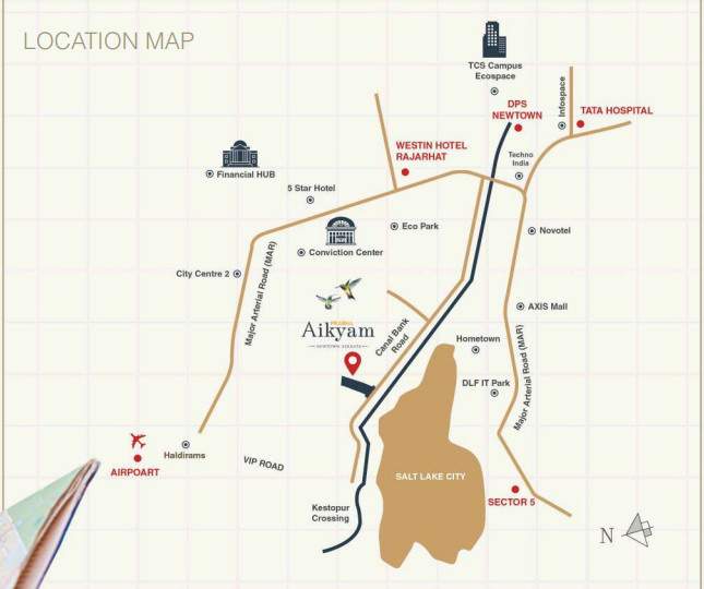  aikyam Location Plan