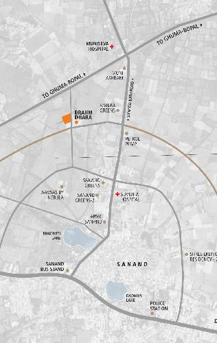  shivdhara-swarnim Location Plan