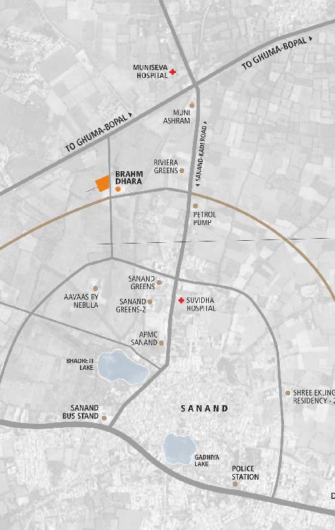  shivdhara swarnim Location Plan