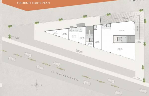  balaji-apartment Balaji Apartment Ground Cluster Plan