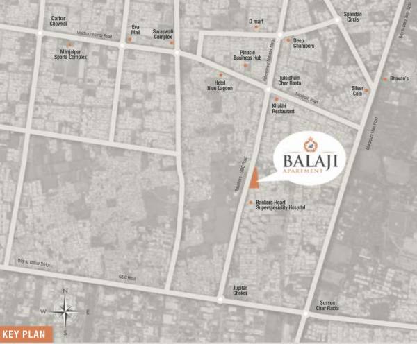  balaji-apartment Location Plan