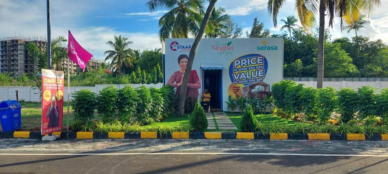  serasa singhvi garden Plot