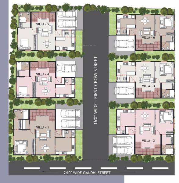  sadhasivam-enclave-villa Layout Plan