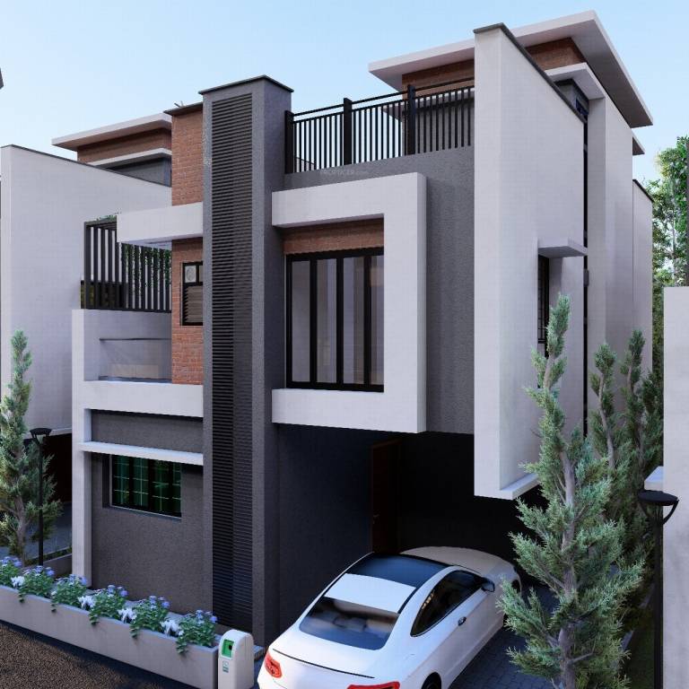  sadhasivam enclave villa Elevation